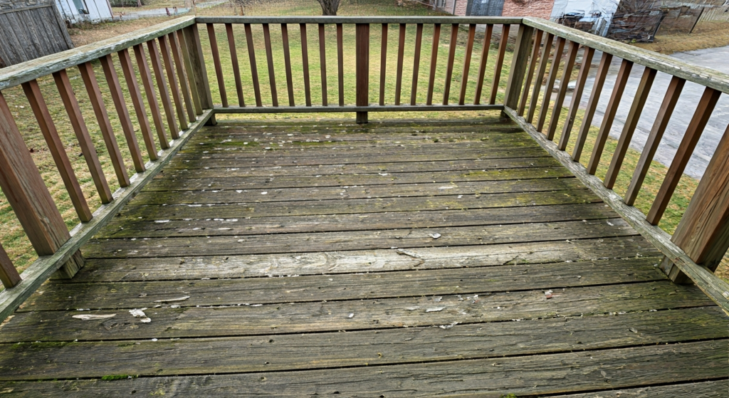 Rotting Decks Need Replacing.