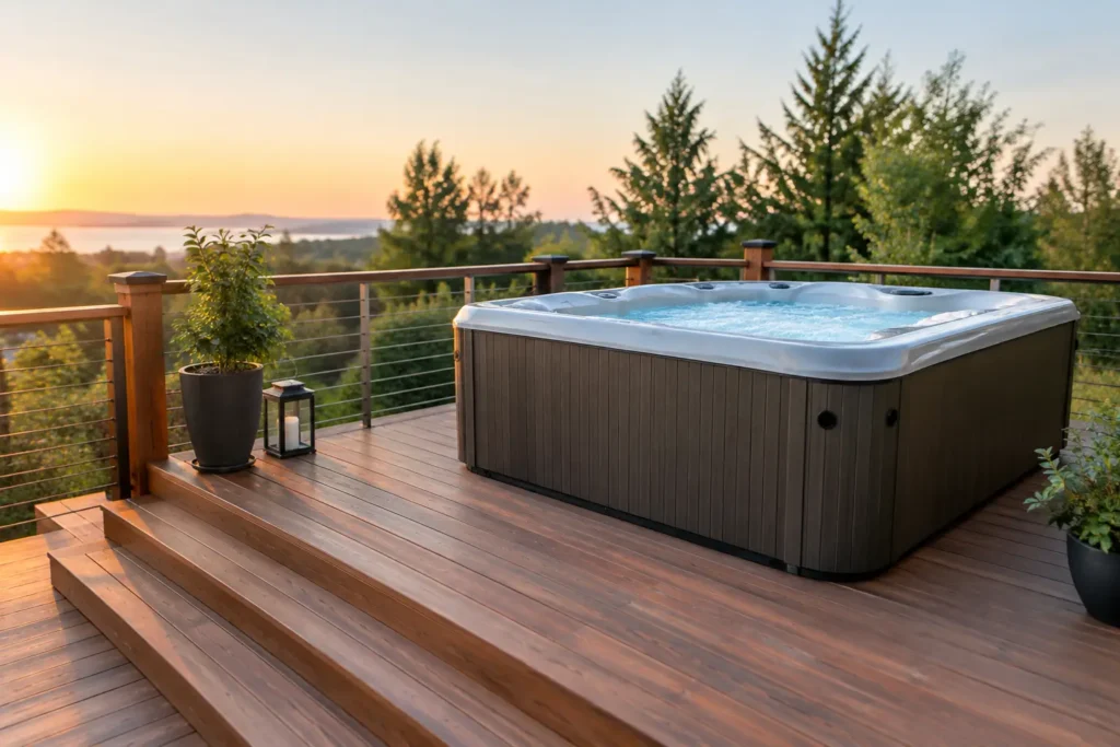 Can Decks Support Hot Tubs? What It Takes
