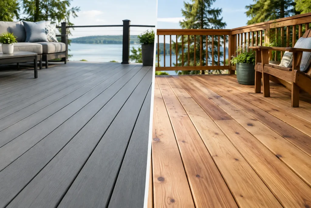 Composite Versus Cedar Decking: What Lasts?