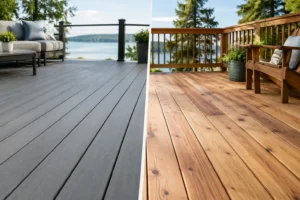 Composite Versus Cedar Decking: What Lasts?